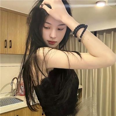 头发松散